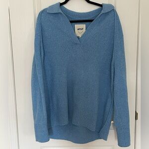 Aerie Blue Pullover Sweater